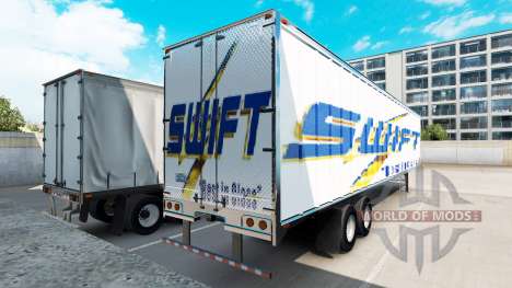 Remolque Swift para American Truck Simulator