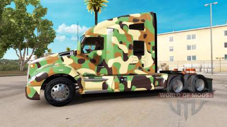 El ejército de la piel para Kenworth tractor para American Truck Simulator