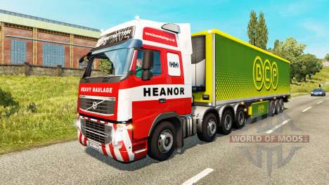 Páginas para colorear para el tráfico de mercanc para Euro Truck Simulator 2