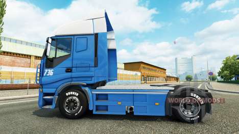 Versteijnen de la piel para Iveco tractora para Euro Truck Simulator 2