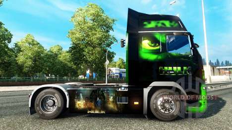 HULK piel para camiones Volvo para Euro Truck Simulator 2