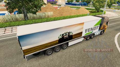 El Semi-Remolque De Fendt para Euro Truck Simulator 2
