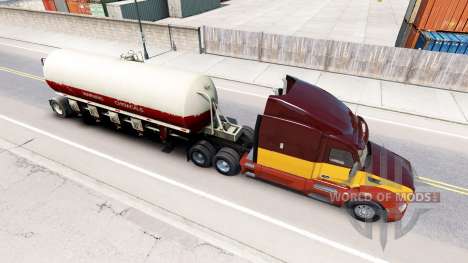 Semitrailer tanque para American Truck Simulator