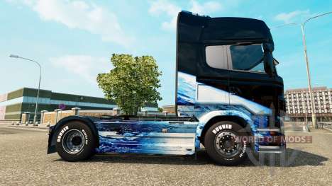 La tierra de la piel para Scania camión para Euro Truck Simulator 2