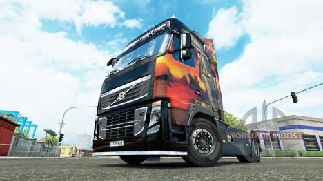 El Mundo de Warcraft piel para camiones Volvo para Euro Truck Simulator 2