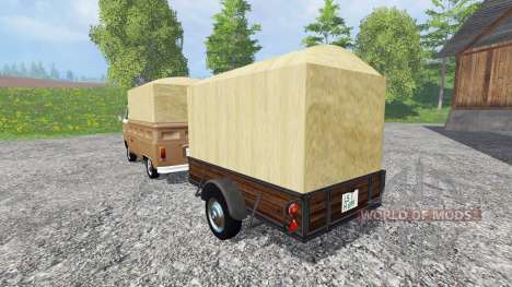 Volkswagen Transporter T2B [trailer] v1.2.1 para Farming Simulator 2015