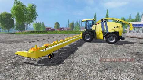 Krone Big X 1100 [Kemper Cutter] para Farming Simulator 2015