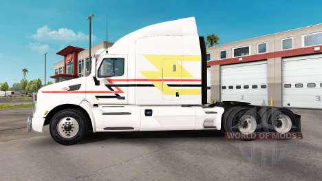 Las Líneas de la piel en el tractor Peterbilt para American Truck Simulator