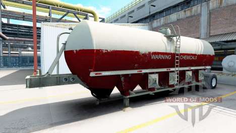 Semitrailer tanque para American Truck Simulator