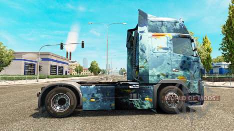 Mar de la piel para camiones Volvo para Euro Truck Simulator 2