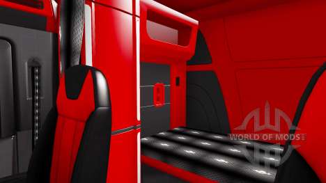 Color de Peterbilt 579 interior en el estilo de  para American Truck Simulator
