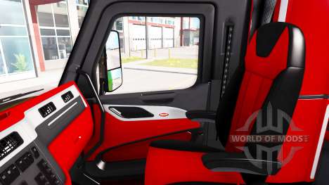 Color de Peterbilt 579 interior en el estilo de  para American Truck Simulator
