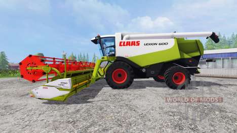 CLAAS Lexion 600 v2.0 para Farming Simulator 2015