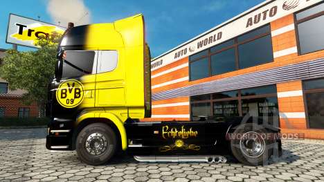 BvB de la piel para el Scania truck para Euro Truck Simulator 2