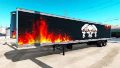 Refrigerado semi-remolque de Camiones Reaper para American Truck Simulator