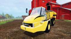 Caterpillar 725A [manure spreader] v2.0 para Farming Simulator 2015