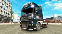 Techno4ever de la piel para DAF camión para Euro Truck Simulator 2