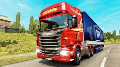 Páginas para colorear para el tráfico de mercancías para Euro Truck Simulator 2