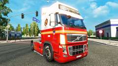99 departamento de BOMBEROS de la piel para camiones Volvo para Euro Truck Simulator 2