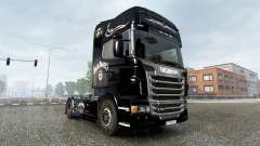 El Jack Daniels Cumpleaños de la piel para Scania camión para Euro Truck Simulator 2
