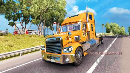 La piel de Un&W en el camión Freightliner Coronado para American Truck Simulator