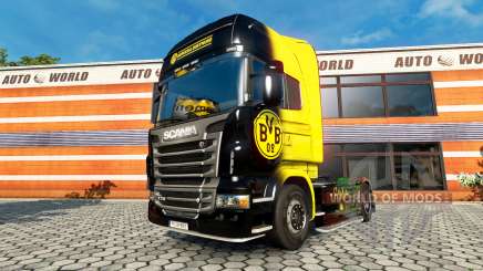 BvB de la piel para el Scania truck para Euro Truck Simulator 2