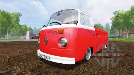 Volkswagen Transporter T2B 1972 [lowered] para Farming Simulator 2015