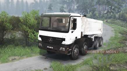 Mercedes-Benz Actros 4141 Tipper [25.12.15] para Spin Tires