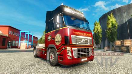 El Departamento de Bomberos de Orlando pieles para camiones Volvo para Euro Truck Simulator 2