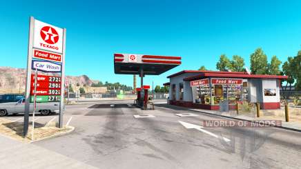Real de la estación de gas para American Truck Simulator