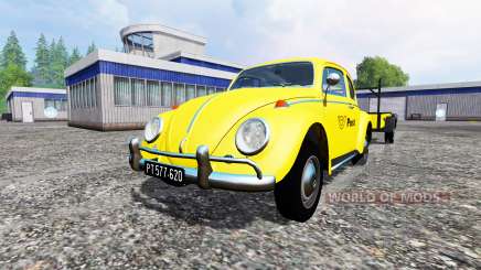 Volkswagen Beetle 1966 [Post Edition] v2.0 para Farming Simulator 2015