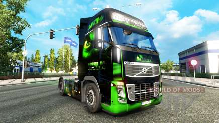 HULK piel para camiones Volvo para Euro Truck Simulator 2