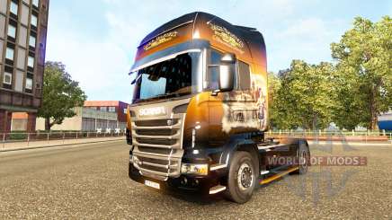 Jack Daniels de la piel para Scania camión para Euro Truck Simulator 2