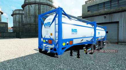 Semitrailer tanque Nijman Zeetank v2.0 para Euro Truck Simulator 2