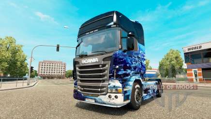 La tierra de la piel para Scania camión para Euro Truck Simulator 2