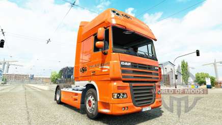 GSG skin for DAF truck para Euro Truck Simulator 2