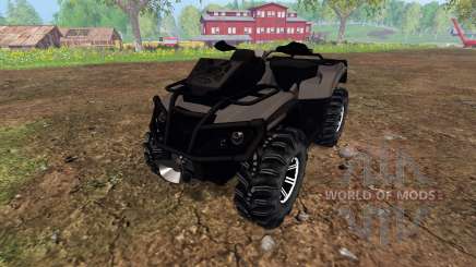 Can-Am Outlander 1000 XT [black] para Farming Simulator 2015