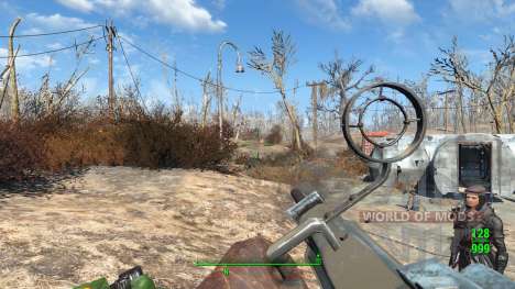 WH-Mk22 Heavy Machinegun para Fallout 4