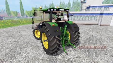 John Deere 6210R v2.0 [real run sound] para Farming Simulator 2015