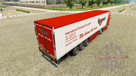 Lognet piel v2.0 para camiones Volvo para Euro Truck Simulator 2