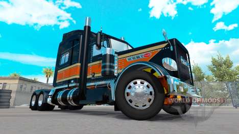 La parte Superior Plana de Transporte de la piel para American Truck Simulator