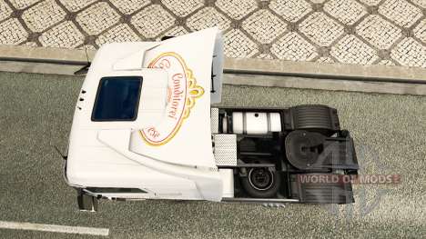 La piel Coppenrath & Wiese en la unidad tractora para Euro Truck Simulator 2