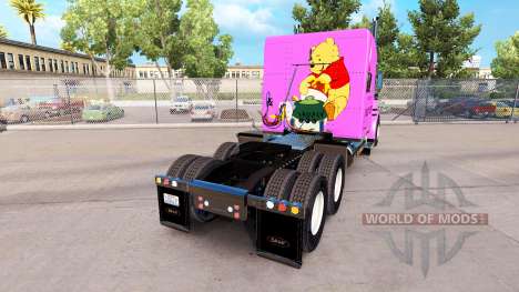 La piel Pooh Veasna tractor Peterbilt 389 para American Truck Simulator
