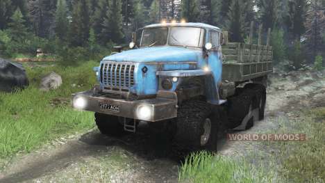 Ural-4320 Unión Soviética [03.03.16] para Spin Tires