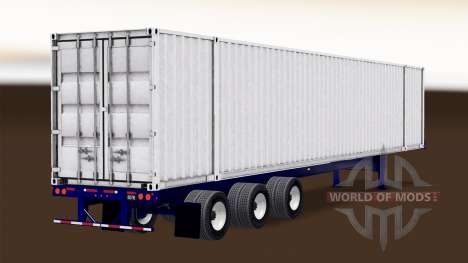 Autónomas, semi-barco de contenedores para American Truck Simulator