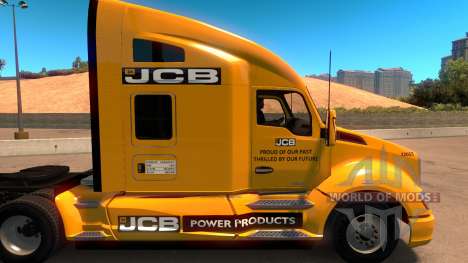 JCB piel para Kenworth T680 para American Truck Simulator