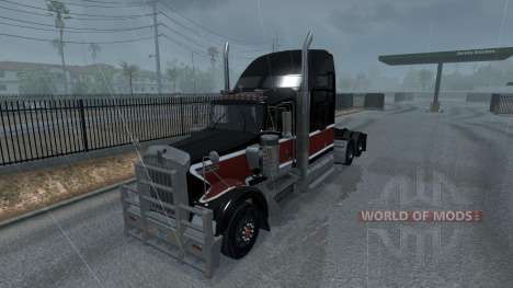 Nueva lluvia (Realistas en 3D TAME Lluvia Niebla para American Truck Simulator