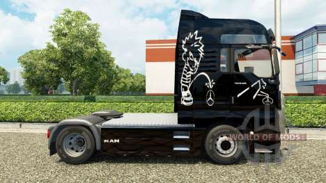 La piel de Mear en el camión MAN para Euro Truck Simulator 2