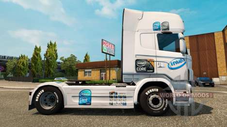 Intel piel para Scania camión para Euro Truck Simulator 2