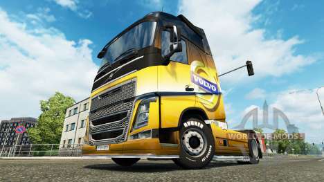El Volvo Especial 2012 de la piel para camiones  para Euro Truck Simulator 2